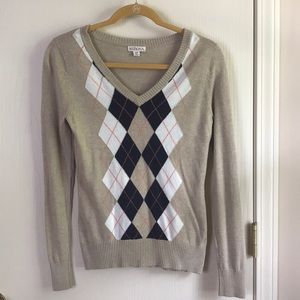 Argyle sweater